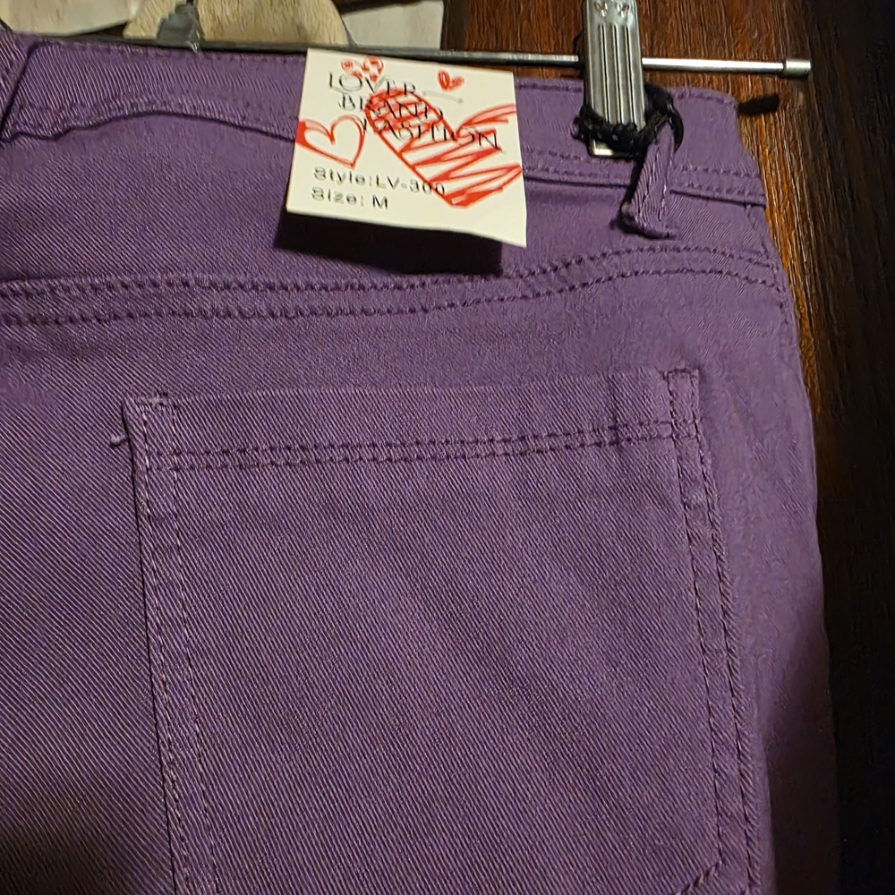 Love Brand Deep Purple Women's Skinny Pants